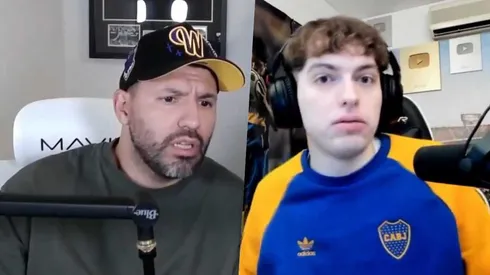 Pelea de streamers en Argentina.