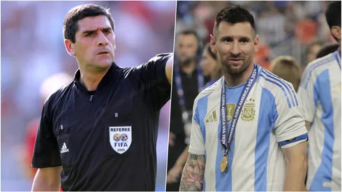 ¡Te pasaste! Chandía salvó a Lionel Messi, pero le cobró la camiseta.