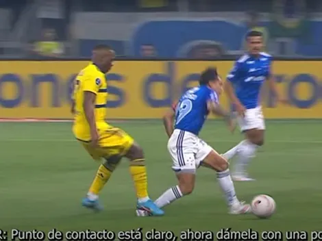 Revelan audio del chileno en el VAR apoyando la roja de Roldán