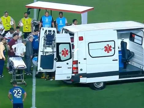 ¡Qué angustia! Pupilo de Lasarte se desvanece en pleno partido