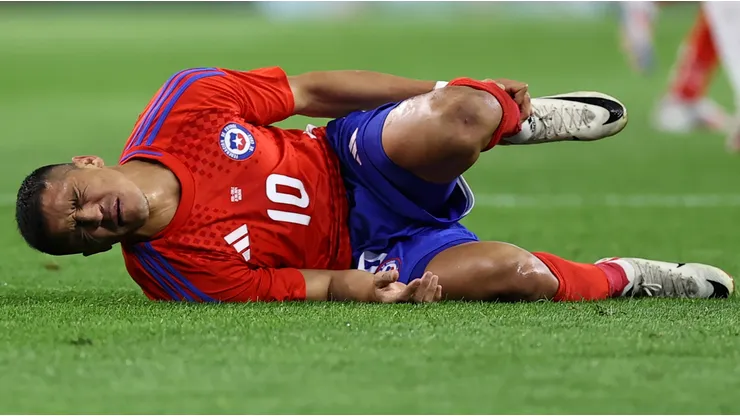 Alexis Sánchez sufre lesión que lo sacó de La Roja para la fecha FIFA de septiembre.