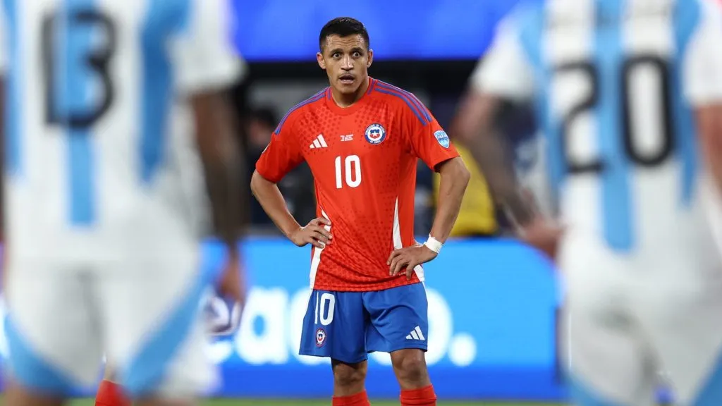 Alexis Sánchez: Chile vs Argentina