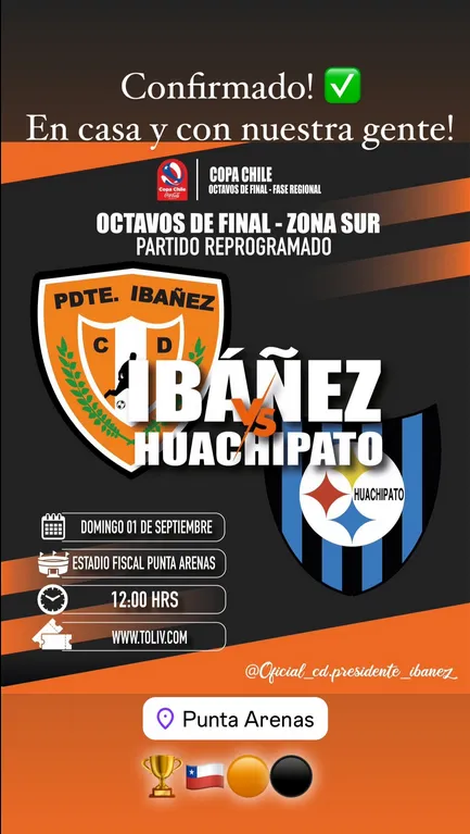 El anuncio oficial del encuentro (Instagram)