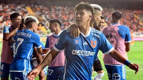 Nicolás Guerra anotó en el juego de la jornada 6 del Campeonato Nacional entre Cobreloa y Universidad de Chile.