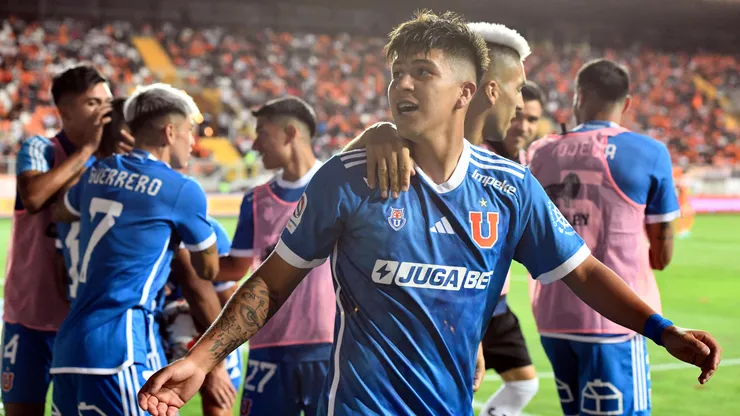 Nicolás Guerra anotó en el juego de la jornada 6 del Campeonato Nacional entre Cobreloa y Universidad de Chile.