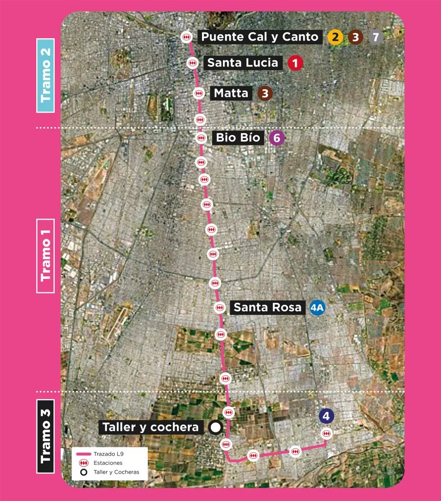 Foto: Metro de Santiago.