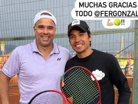 Mati Fernández goza como un niño al ver a Feña González