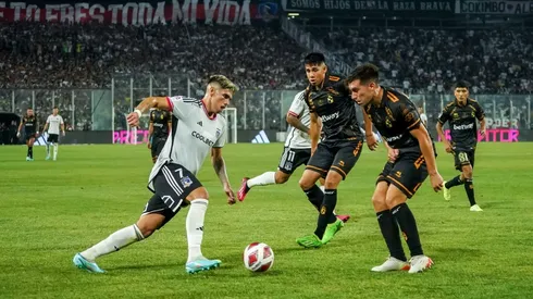 Carlos Palacios fue titular en Colo Colo, pero no pudo gravitar demasiado.