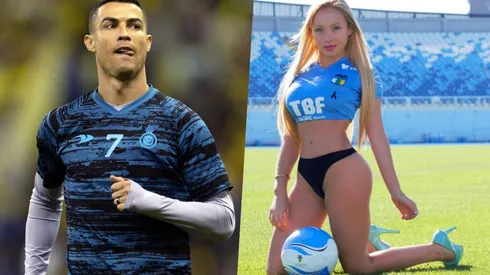 La modelo chilena confesó tener un video del íntimo encuentro que tuvo con CR7.