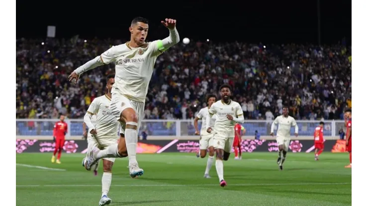 CR7 anotó un triplete
