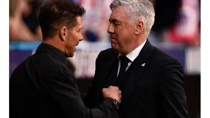 Carletto le tiró puras flores al Cholo Simeone en la previa del derbi.