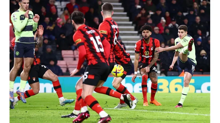 Goleada del Manchester City que sigue peleando por alcanzar al Arsenal.