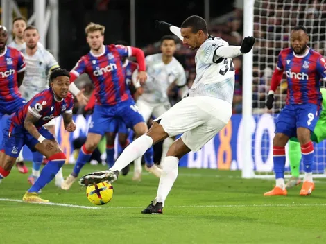 Liverpool sólo empata contra Crystal Palace