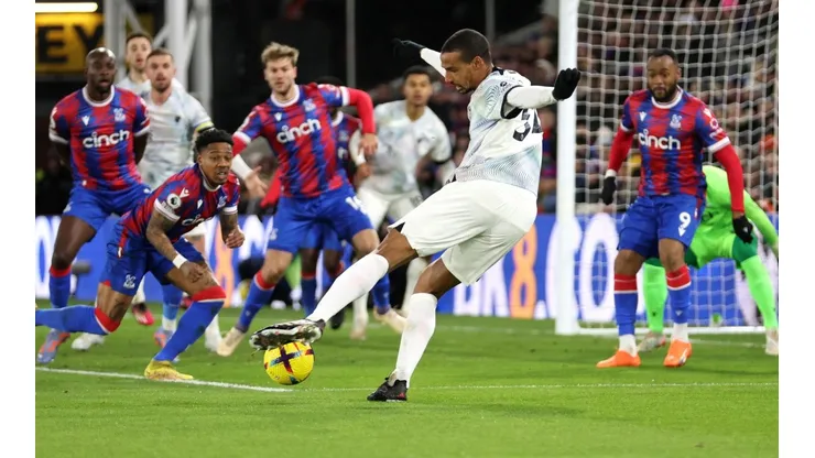 Empate sin goles entre Liverpool y Crystal Palace.
