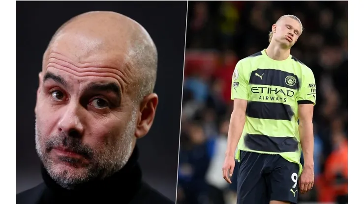 Guardiola y Haaland