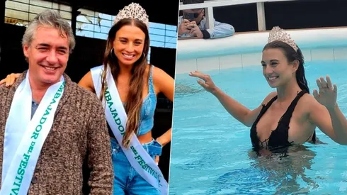 José Luís Reppening fue elegido embajador junto a Tita.