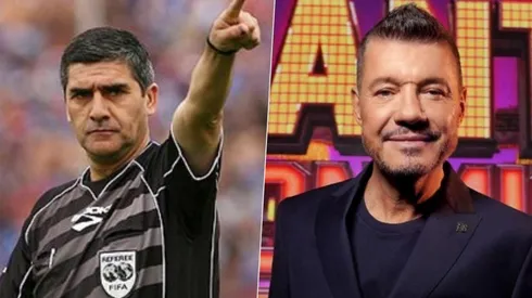 Carlos Chandía y Marcelo Tinelli