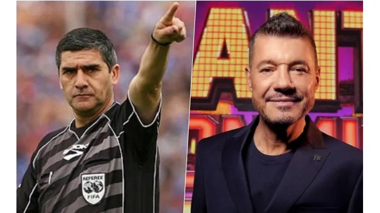 Carlos Chandía y Marcelo Tinelli