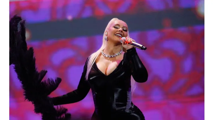 Christina fue el punto alto de la noche y el Festival.