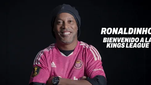 Ronaldinho jugará en la Kings League.