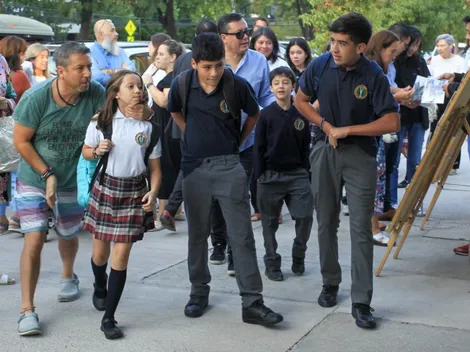 Este es el primer colegio en volver a clases