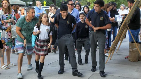 Este es el primer colegio en volver a clases