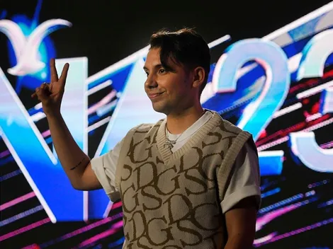 Este fue el debut de Fabrizio Copano en el Festival de Viña