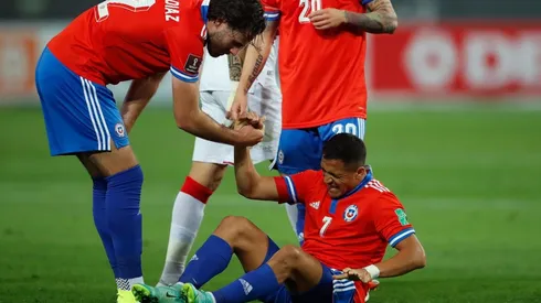 Ben Brereton y Alexis Sánchez han compartido varias veces en la selección chilena.