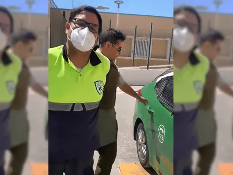 Carabineros detienen a conductor de Ambulancia