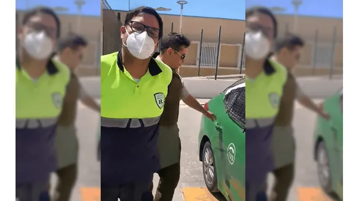 Carabineros detienen a conductor de Ambulancia