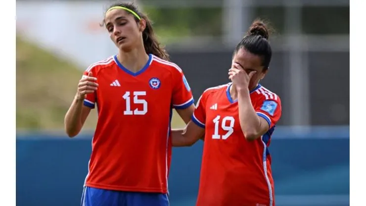 Las chilenas se lamentan tras quedar fuera del Mundial
