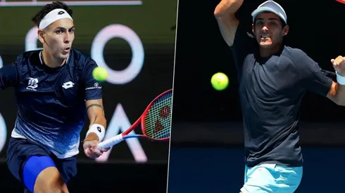 Alejandro Tabilo y Cristian Garín