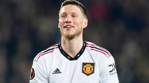 Weghorst estuvo en el Campo Nou con el Man United