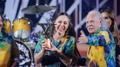 Los Jaivas se presentaron en la tercera jornada del Festival.