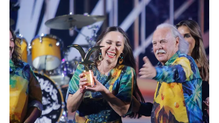 Los Jaivas se presentaron en la tercera jornada del Festival.
