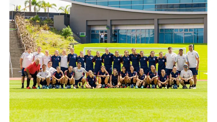 La alineación de La Roja Fem para el repechaje vs Haití