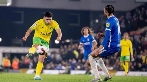 El tremendo remate de Marcelino para el 1-0 del Norwich
