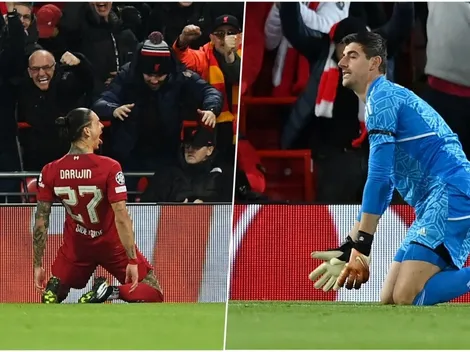 Darwin Núñez: el golazo de taco de Liverpool al Real Madrid