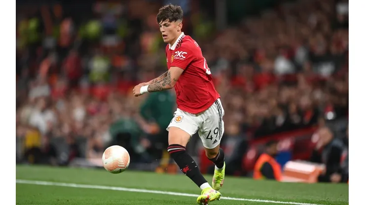 El Manchester United quiere a Garnacho hasta 2028