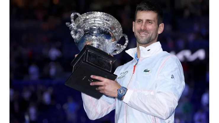 Djokovic viene de igualar a Nadal en cantidad de Grand Slams ganados