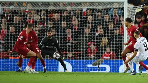 Real Madrid vino de atrás para golear al Liverpool en Anfield por Champions.