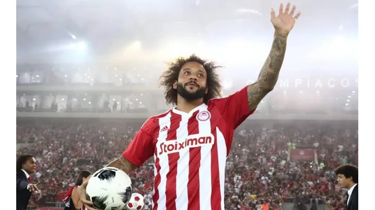 Marcelo se fue por la parte de atrás del Olympiacos