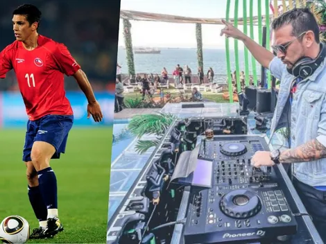 Mark González se olvida de la pelota y la rompe como DJ