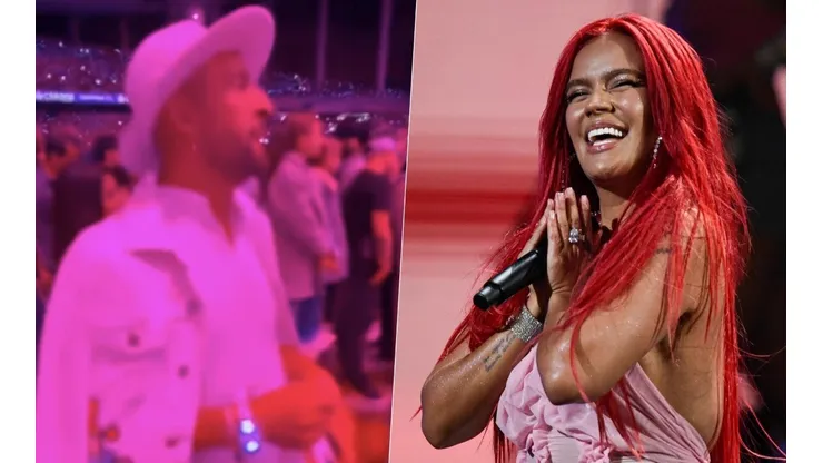 Mauricio Isla disfrutó los éxitos de Karol G en Viña 2023
