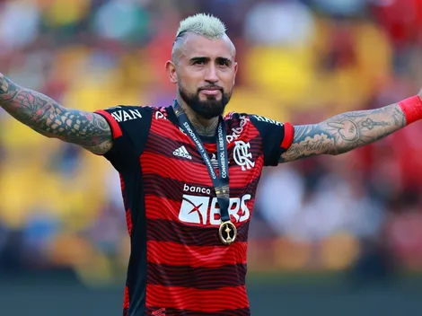 Vidal asoma como titular para la Recopa Sudamericana