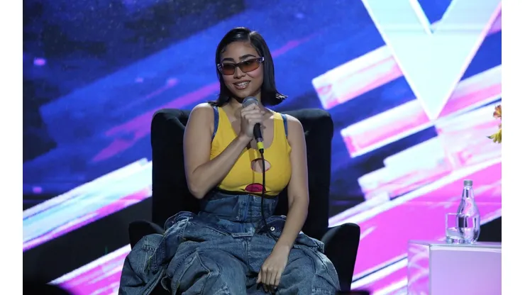 VI�A DEL MAR : Conferencia de prensa de Paloma Mami