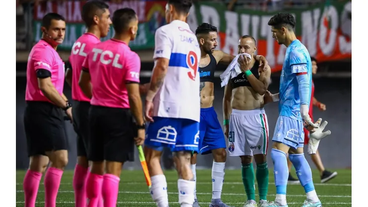 Marcelo Díaz durísimo contra el réferi Nicolás Gamboa.
