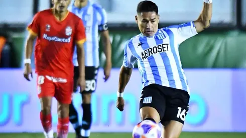 Opazo por fin pudo debutar en Argentina.