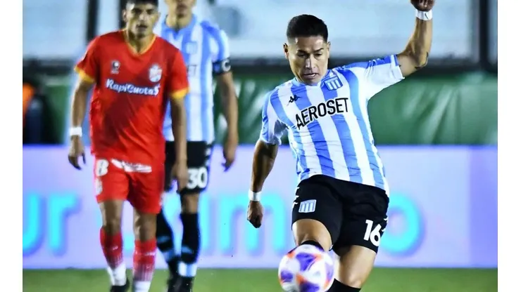 Opazo por fin pudo debutar en Argentina.