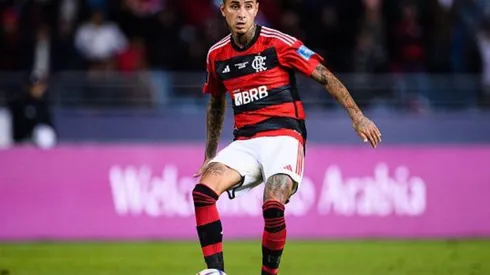 Pulgar fue titular en el Flamengo